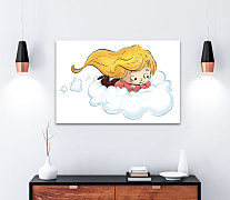 Obraz pre dievčatá Na obláčiku 1408